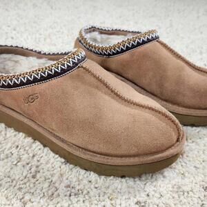 UGG Tasman Chestnut Suede Women's Slippers Size 8